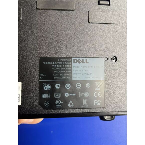 Dell PR02X E-Port Plus II Docking Station Port Replicator 12TFY A00 PRO2X - Picture 3 of 3